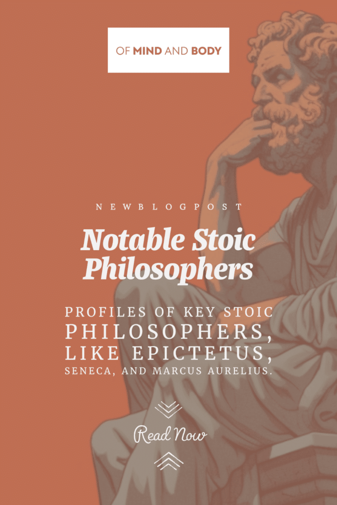 Notable stoic philosophers