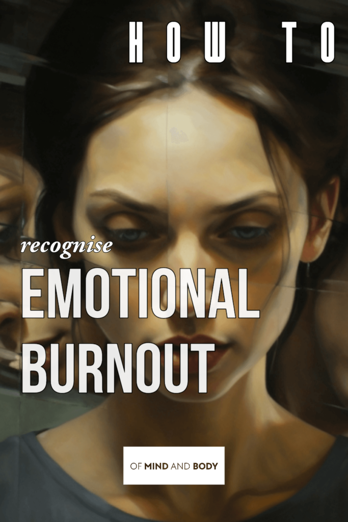 how to recognise emotional burnout