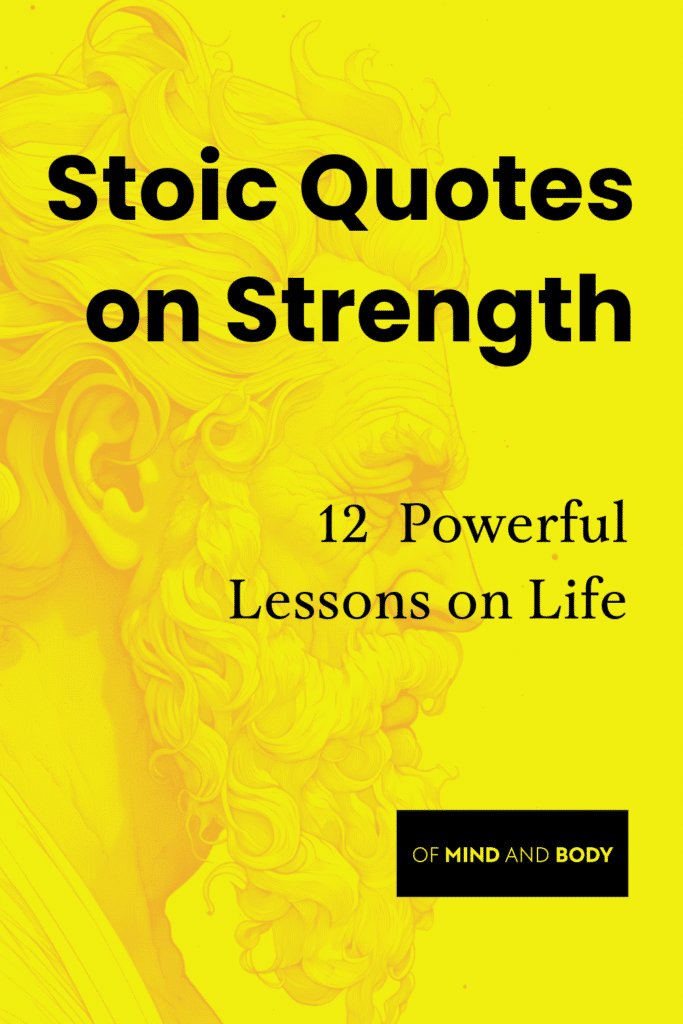 Stoic Quotes on Strength