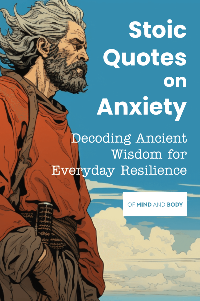 Stoic Quotes on Anxiety - Cover
