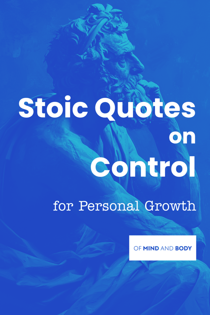 Stoic Quotes on Control - Cover