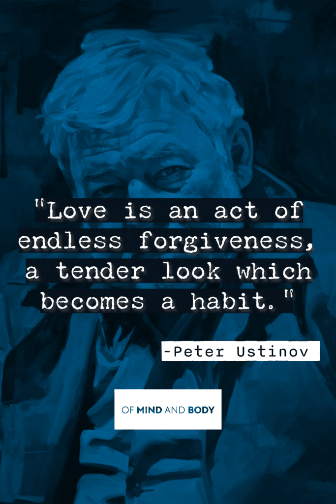 Stoic Quotes on Love - Peter Ustinov
