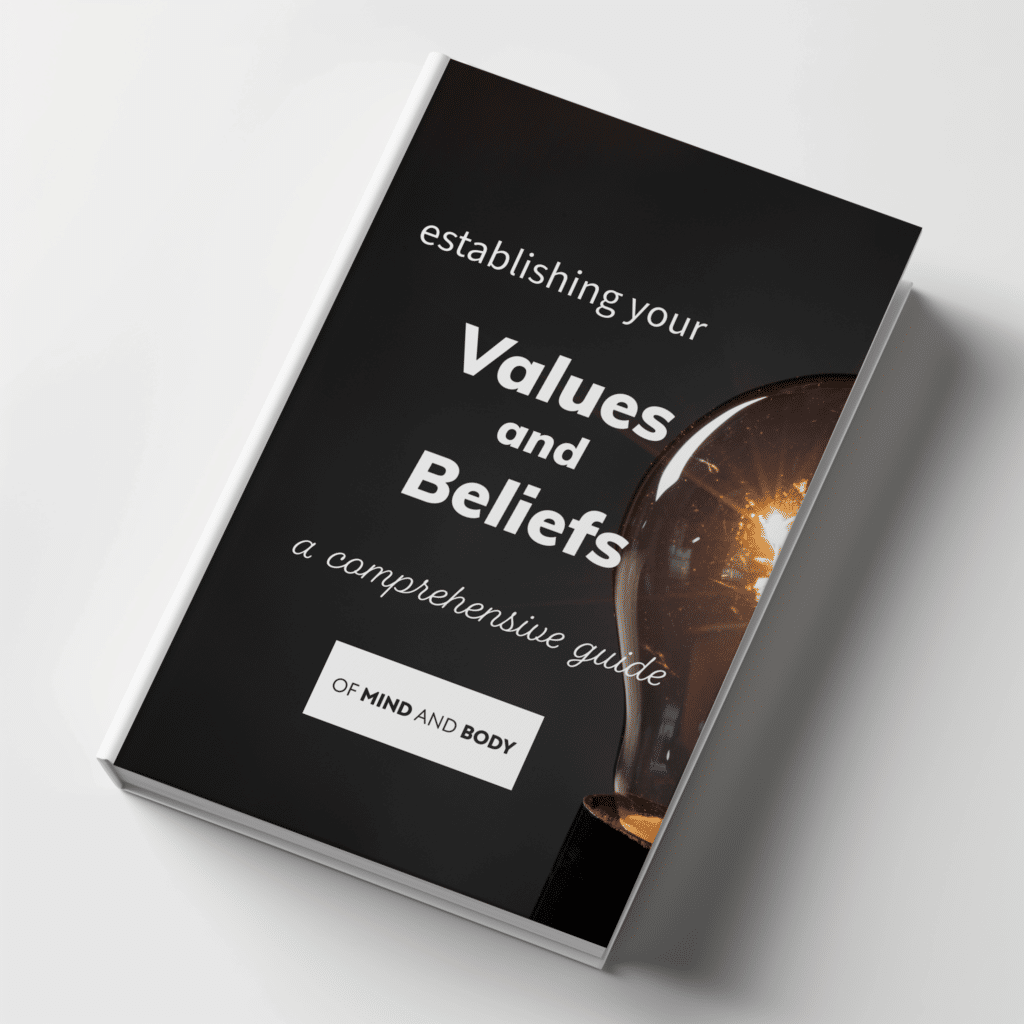 Value sand Beliefs book cover